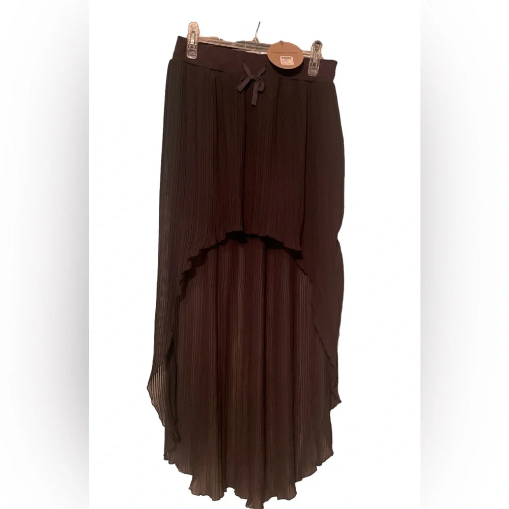 high low skirt with liner sz M - Picture 1 of 4